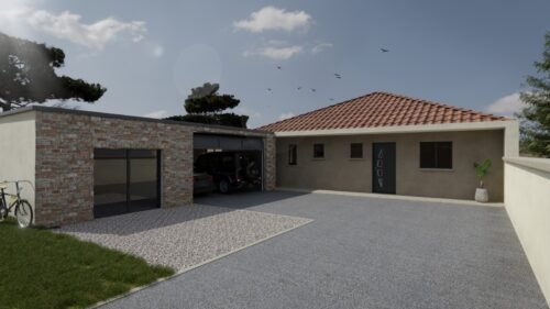 Maison à Fontvieille, aux pieds des Alpilles